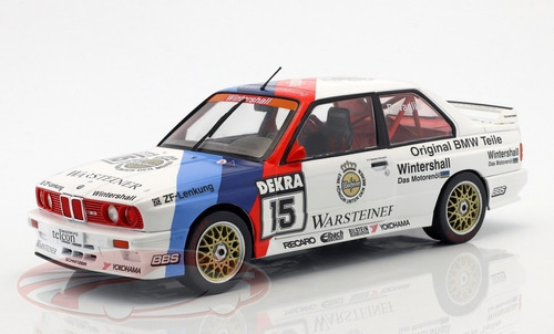 Auto De Colección Bmw M3 E30 Dtm 1989 Ravaglia / Escala 1:18