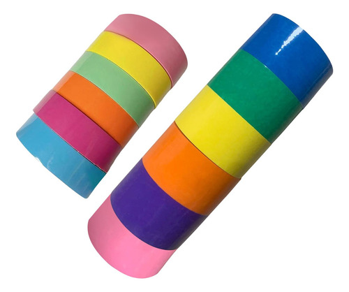 12x Cintas Rodantes De Bolas Adhesivas Diy, Juguetes 3,6 Cm