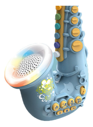 Simulación De Saxofón / Trompeta / Saxofón Verde