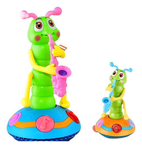 Brinquedos De Saxofone Elétrico Caterpillar Que Dançam E