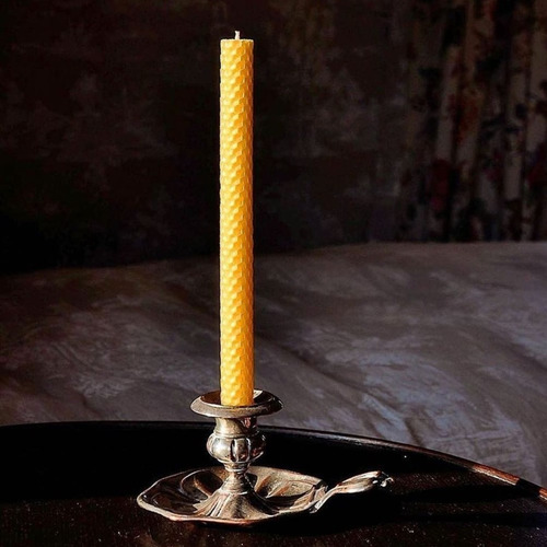 Imagen 5 de 7 de Velas Cera De Abeja, Set 16 Unidades 25x2cm