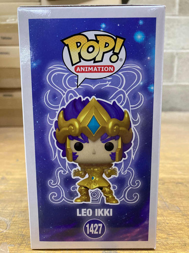 Gold Leo Ikki 1427 Saint Seiya Caballeros Zodíaco Funko Pop