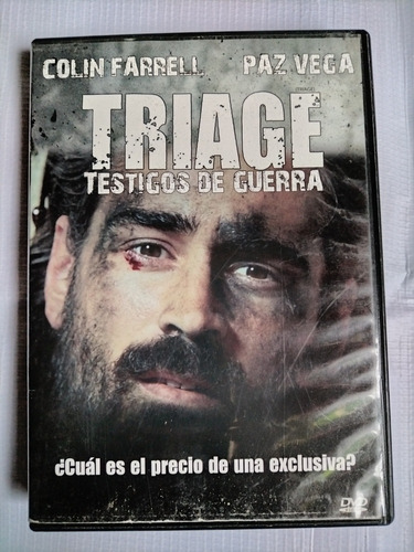 Triage Testigos De Guerra Película Dvd Original 