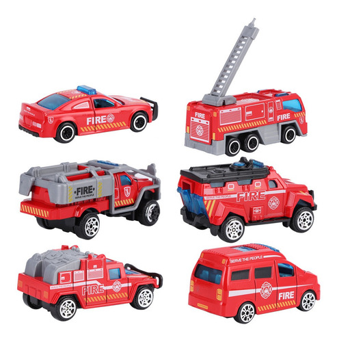 Modelo De Coche De Ingeniería, 6 Piezas, Vehículo De Simulac