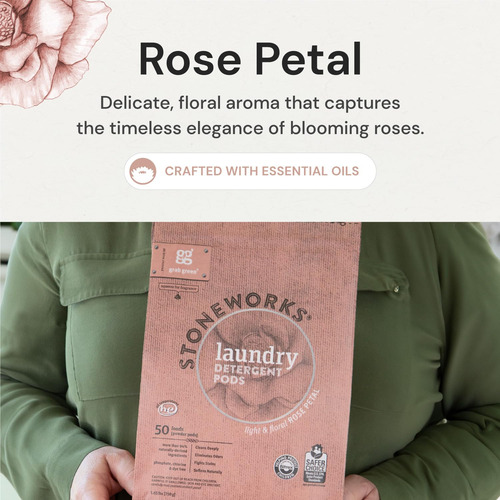 Cápsulas De Detergente Para A Roupa Em Pó Grab Green Stonewo
