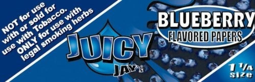 Tubo Y-o Papel Para Armar Juicy Jays Blueberry Flavored Roll