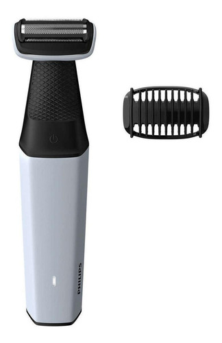Imagen 1 de 1 de Máquina afeitadora Philips Series 3000 BG3005 blanca y negra 100V/240V