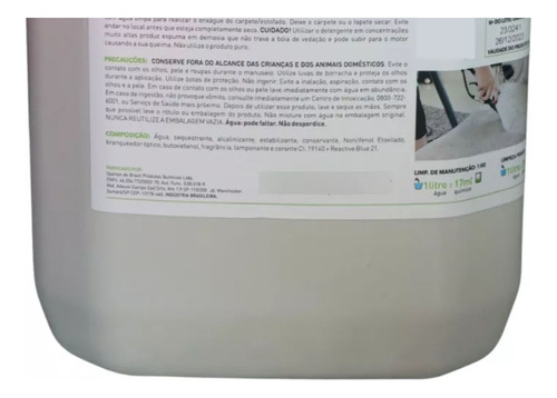Limpador Ipc Detergente Para Extratoras 5l Ipc