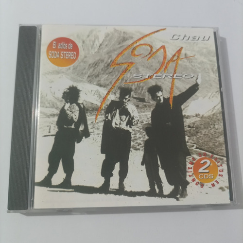 Chau Soda Cd 1997 Sony Music Soda Stereo Mexico Cerati 