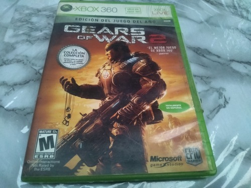 Gears Of War 2 Xbox 360 Edición En Español (Usado)
