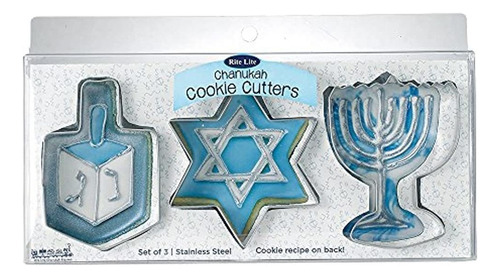 Rite Lite Ltd Metal Chanukah Cookie Cutters