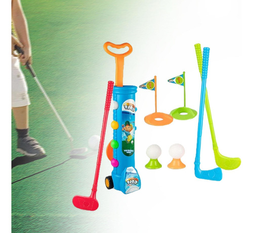 Conjunto De Tacos De Golfe Para Crianças, Brinquedo
