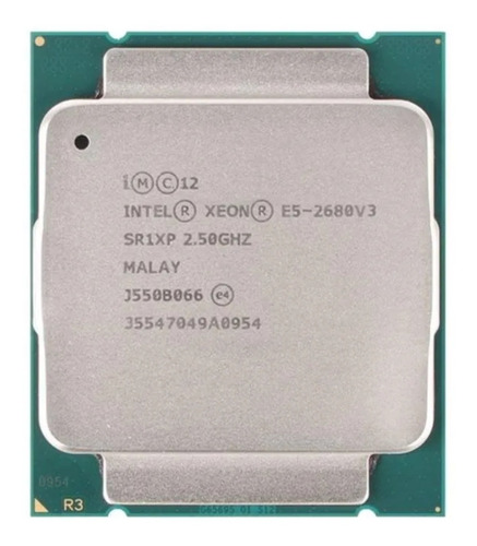 Intel Xeon E5-2680 V3 2.50ghz Sr1xp 12-core (Usado)