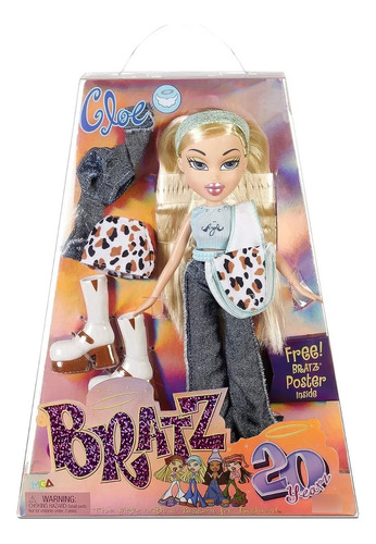 Bratz Edición Especial Aniversario 20 Años Original Cloe