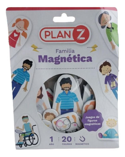 Imantaditos Familia Figuras Imantadas Plan Z