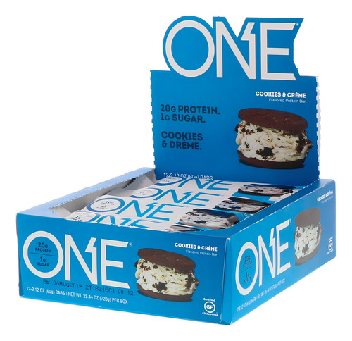 One Bar Barra Proteica (12 Uni 60g) 720g - One Oh Yeah Bars