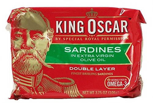 Las Sardinas King Oscar, En Aceite De Oliva Virgen Extra 3.7