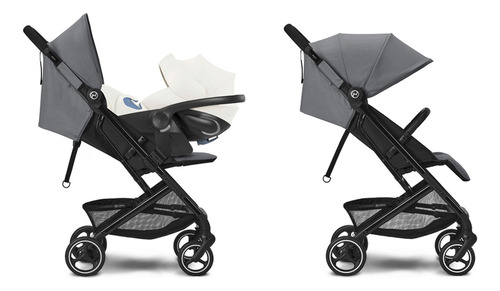 Carriola Para Bebés Compacta Beezy 2 Lava Grey - Cybex Color Gris