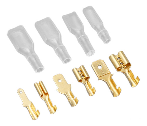 Kit De Sortimento De Terminais De Conector De Fio De Latão F