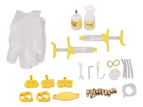 Kit De Purga De Frenos De Disco, Plástico Duradero, Fácil De