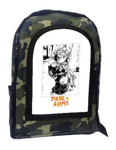 Mochila Camuflada Made In Abyss A30