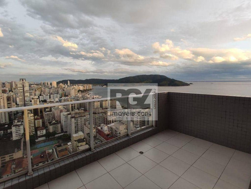 Apartamento Com 4 Dormitórios, 240 M² - Venda Por R$ 3.100.000,00 Ou Aluguel Por R$ 20.000,00/mês - Embaré - Santos/sp - Ap2043