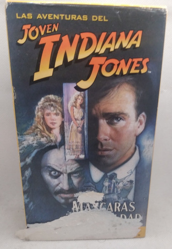 Joven Indiana Jones/ Máscaras De Maldad / Vhs / Seminuevo A 