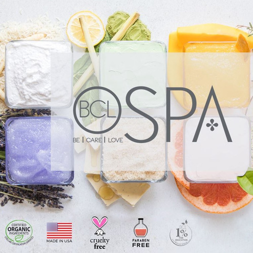 Exfoliante Corporal De Sal Limon + Lily Bcl Spa Vegano 128oz Fragancia Limon Lily