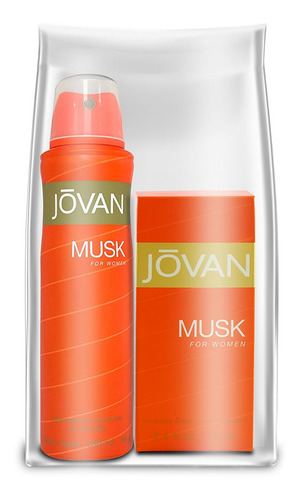 Estuche Jovan Musk Women Desodorante 150 Ml + Colonia 12 Ml