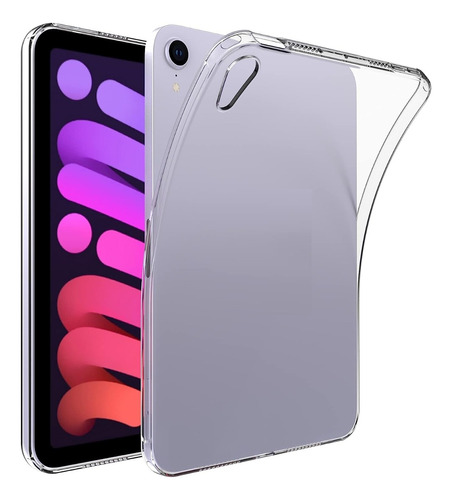 Funda Para iPad Mini 6 Tpu Flexible Transparente