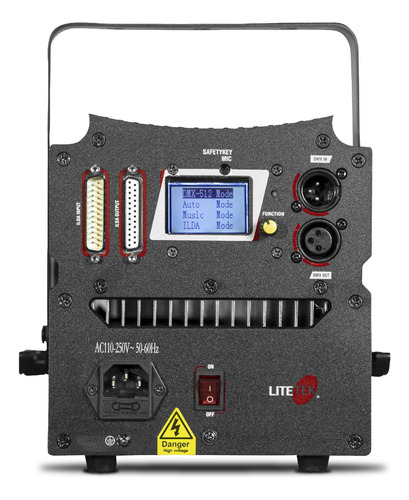 Laser De 2 W. Rgb Con Entrada Ilda Y Dmx