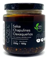 Comprar Salsa De Chapulines Oaxaqueños Con Nueces Y Semillas 220g