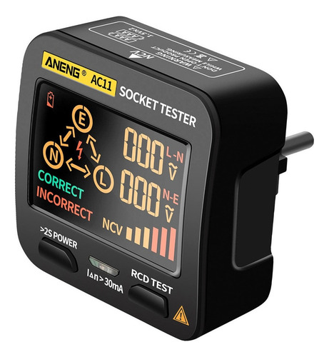Gift Aneng Ac11 Tomada Tester Detector De Vazamento