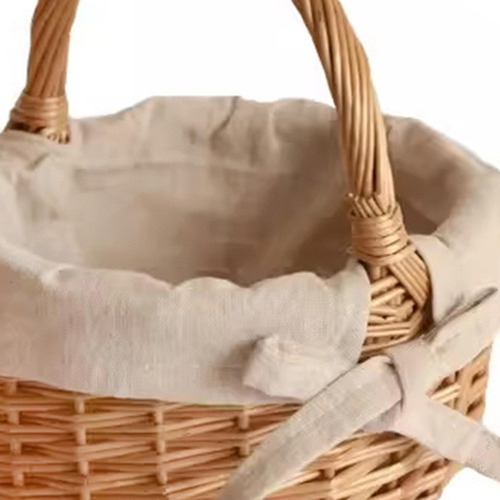 Cesta De Mimbre Pequeña, Cesta De Mimbre Para Picnic,