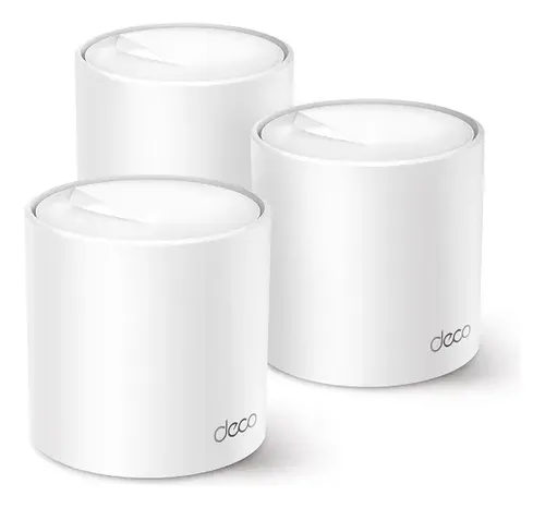 Sistema Wi-Fi 6 mesh TP-Link Deco X50 AX3000 V1 blanco 3 unidades