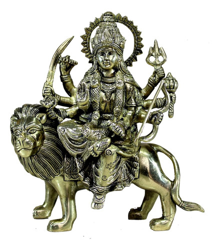 Esplanade Brass Maa Durga/mata Rani Idol, Estatua, Moorti, M