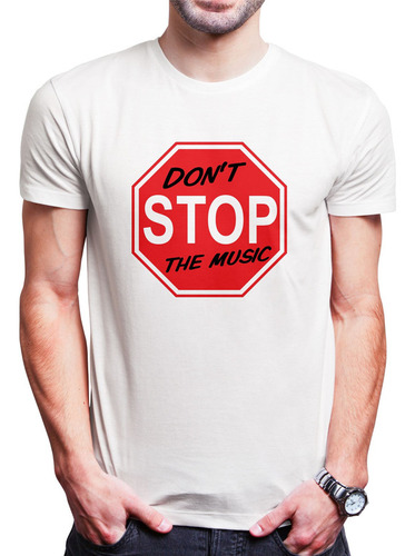 Polo Varon Dont Stop The Music (d0460 Boleto.store)