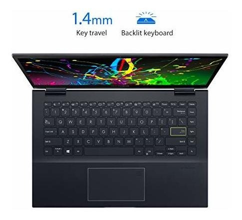 Imagen 3 de 5 de Asus Vivobook Flip 14 Laptop 2 En 1 Delgada Y Liviana