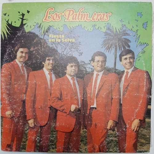 Vinilo Los Palmeras Fiesta En La Selva C5