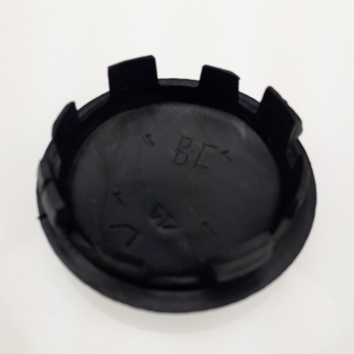 Imagen 5 de 5 de Jgo.centros Tapon Rin Chevrolet 70mm Negros