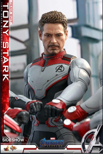 Tony Stark Team Suit 1/6 Avengers Endgame Hot Toys Mms537