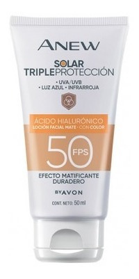 Avon Anew Protector Solar Facial Anti - Edad Libre De Aceite