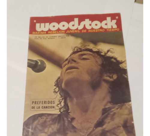 Revista Preferidos De La Cancion N° 1:  Woodstock 