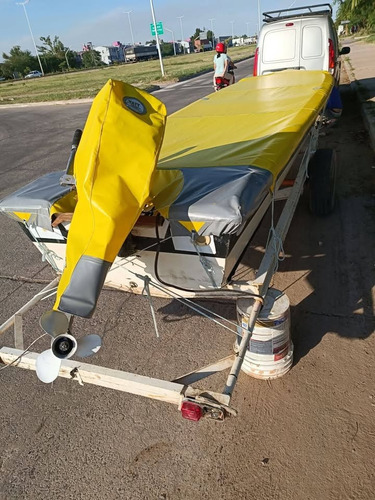 Lancha Goldfish 545 Con Motor Yamaha 25hp 2t Trailer Lona