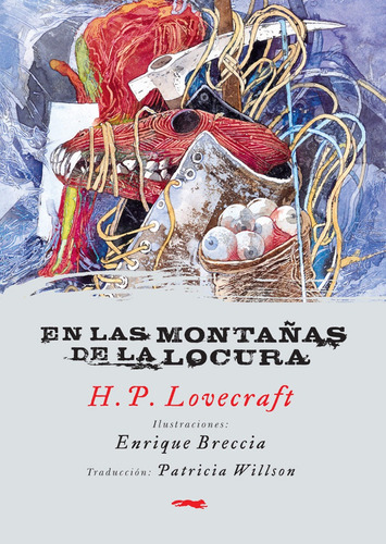 En las montañas de la locura, de Breccia, Enrique. Serie Adulto Editorial Libros del Zorro Rojo, tapa blanda en español, 2019