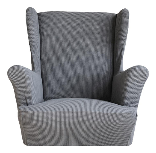 Cubierta De Silla De Ala De Muebles Gris