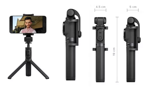 Palo Selfie Control + Trípode Celular Xiaomi iPhone Samsung