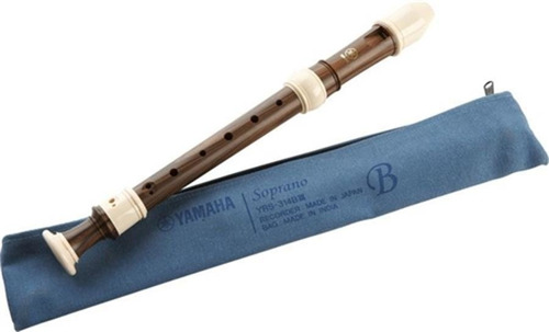 Flauta Yamaha Dulce Soprano Yrs314biii Barroca C/funda