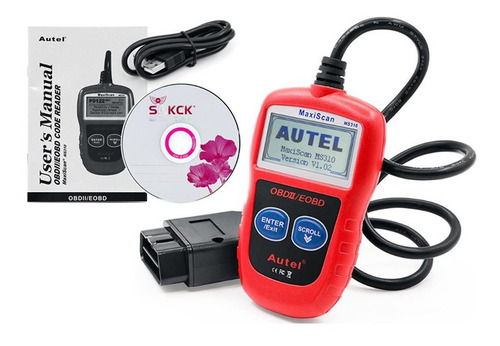 Escaner Automotriz Multimarca Autel Ms310 Scanner Obdll