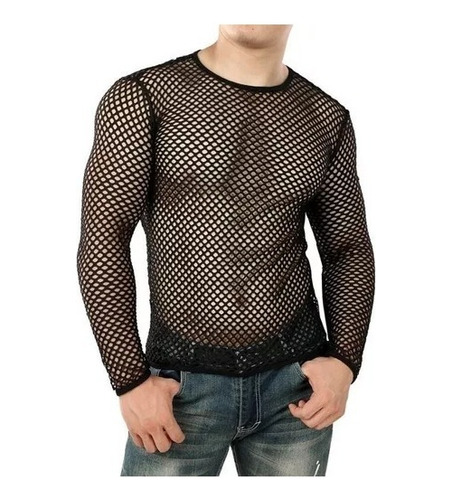 Blusa Masculina De Tela Arrastão 